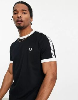 Fred Perry: Чёрная футболка 