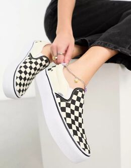 Vans: Чёрные мокасины  Classic