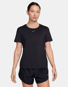 Nike: Чёрная футболка  Dri FIT