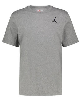 Jordan: Серая футболка  Jumpman