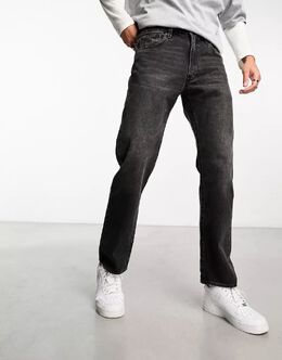 Levi's: Чёрные джинсы  551z