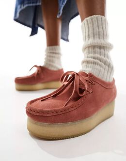 Clarks Originals: Красные туфли 