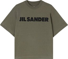 Jil Sander: Зелёная футболка 