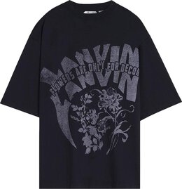 Lanvin: Чёрная футболка 