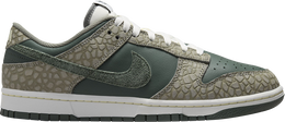 Nike: Зелёные кроссовки  Dunk Low Premium