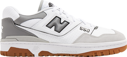 New Balance: Белые кроссовки  550