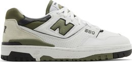 New Balance: Белые кроссовки  550