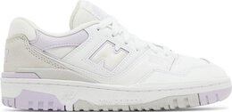 New Balance: Белые кроссовки  550