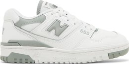 New Balance: Белые кроссовки  550