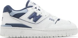 New Balance: Белые кроссовки  550