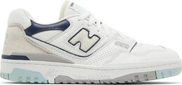 New Balance: Белые кроссовки  550