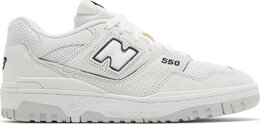 New Balance: Белые кроссовки  550