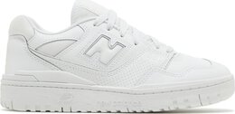 New Balance: Белые кроссовки  550