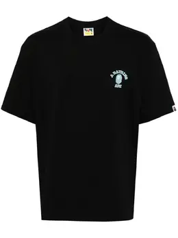 A BATHING APE®: Хлопковая футболка 