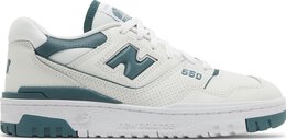 New Balance: Белые кроссовки  550