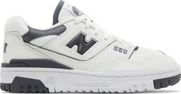 New Balance: Белые кроссовки  550