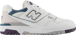 New Balance: Белые кроссовки  550