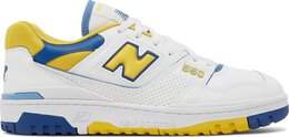 New Balance: Голубые кроссовки  550