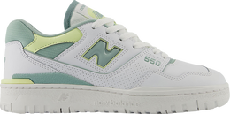 New Balance: Белые кроссовки  550