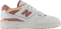 New Balance: Белые кроссовки  550