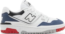 New Balance: Белые кроссовки  550