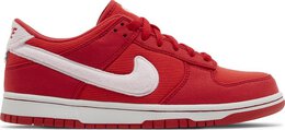 Nike: Красные кроссовки  Dunk Low