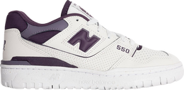 New Balance: Белые кроссовки  550