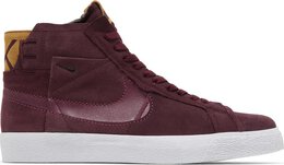 Nike: Красные кроссовки  Blazer Mid Premium