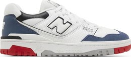 New Balance: Белые кроссовки  550