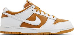 Nike: Оранжевые кроссовки Dunk Low