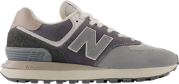 New Balance: Серые кроссовки  574