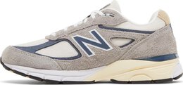 New Balance: Серые кроссовки 