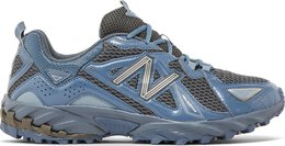 New Balance: Серые кроссовки 
