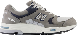 New Balance: Серые кроссовки  1700