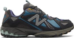 New Balance: Серые кроссовки 
