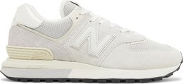 New Balance: Белые кроссовки  574