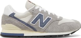 New Balance: Серые кроссовки  996