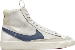 Nike: Голубые кроссовки  Blazer Mid 77