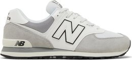 New Balance: Белые кроссовки  574