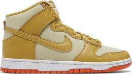 Nike: Коричневые кроссовки  Dunk High