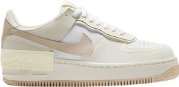 Nike: Белые кроссовки  Air Force 1 Shadow