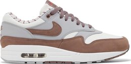 Nike: Коричневые кроссовки  Air Max 1 Premium