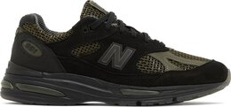 New Balance: Чёрные кроссовки 