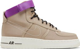 Nike: Серые кроссовки  Air Force 1 High