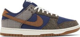 Nike: Коричневые кроссовки  Dunk Low