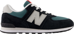 New Balance: Чёрные кроссовки  574