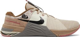 Nike: Коричневые кроссовки 