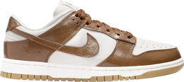 Nike: Коричневые кроссовки  Dunk Low