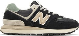 New Balance: Чёрные кроссовки  574