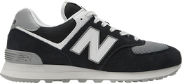 New Balance: Чёрные кроссовки  574